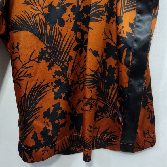 NWT Future Colletive Kahlana Barfied Brown Shorts Women's XL Brown Casual Retro - Picture 5 of 12